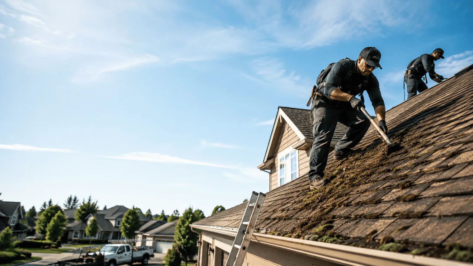 Roof Moss Removal in Sparrows Point, MD near me